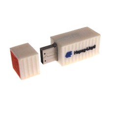 Silicon USB with custom shape - Hapag-Lioyd
